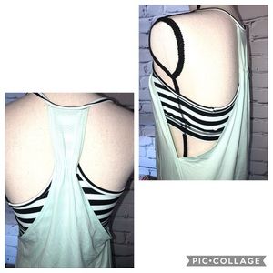 Lululemon size 8 tank with built in sports bra